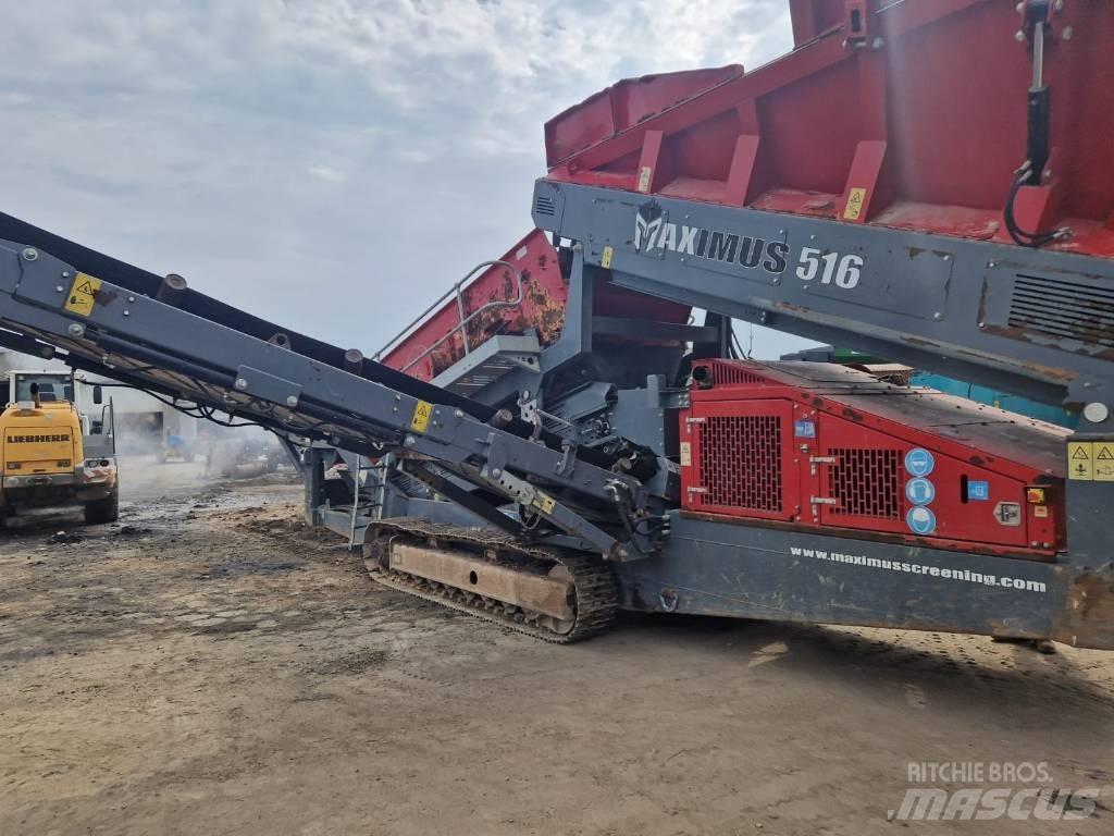 Maximus 516 Warrior Mobiele zeefinstallaties