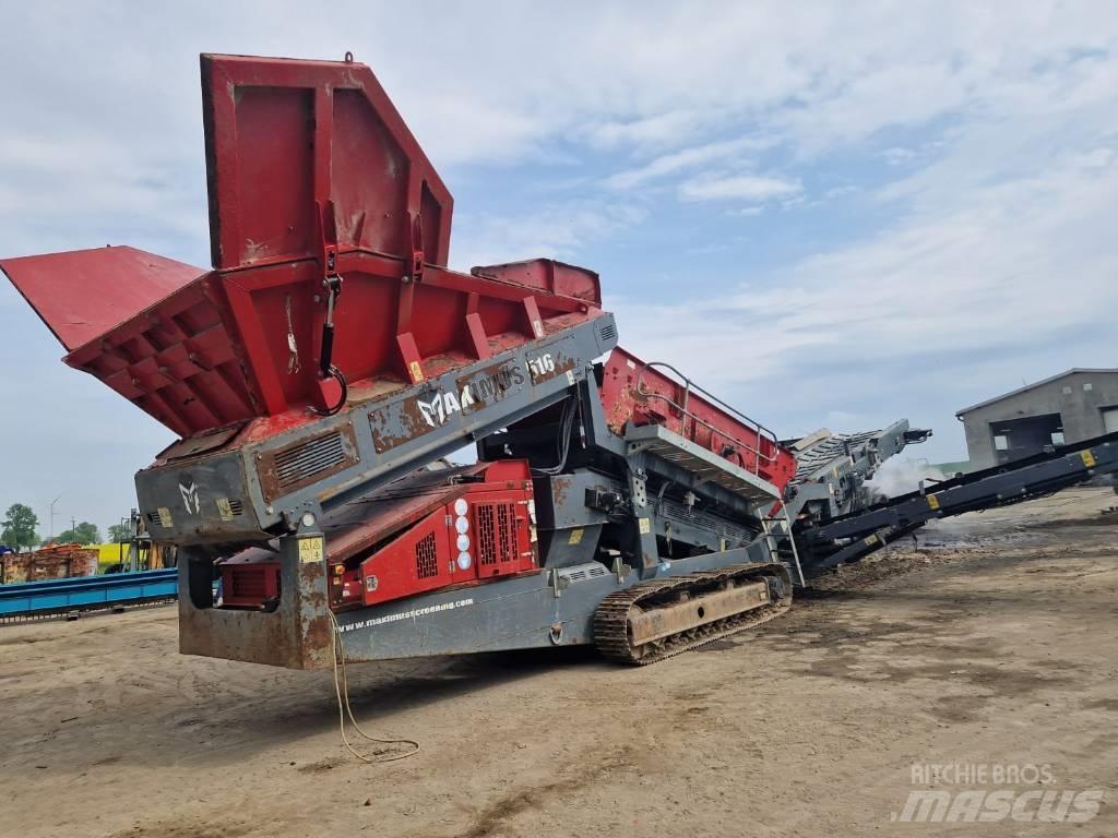 Maximus 516 Warrior Mobiele zeefinstallaties