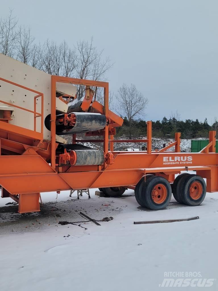 Elrus 6x20 Screen Zeefinstallatie