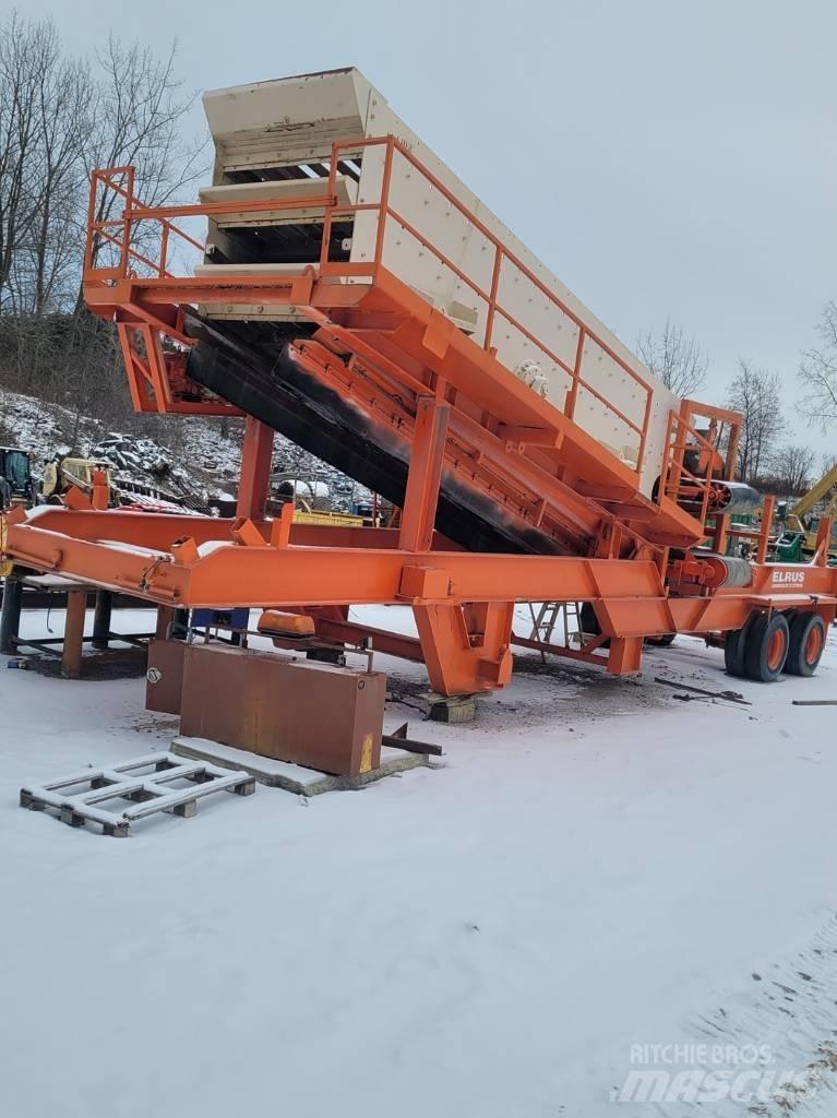 Elrus 6x20 Screen Zeefinstallatie