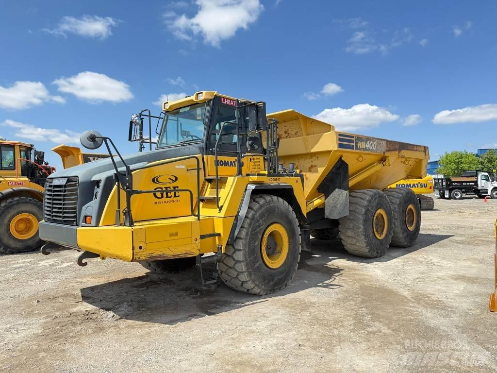 Komatsu HM400-5 Knik dumptrucks