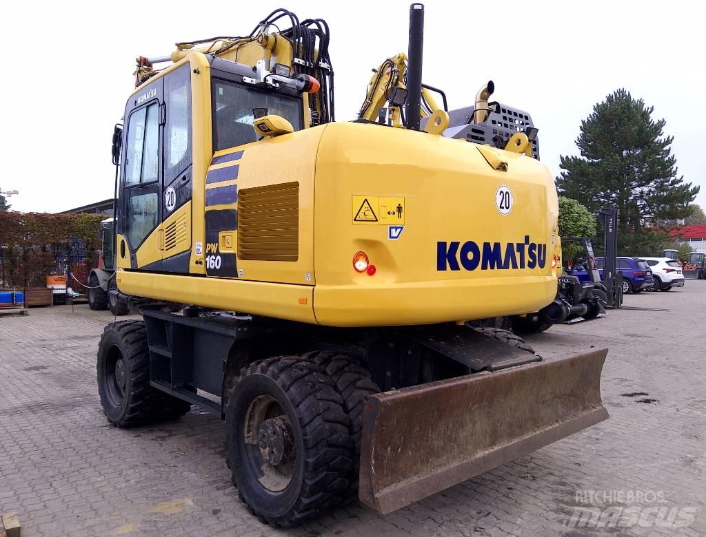 Komatsu PW160-11 Wielgraafmachines