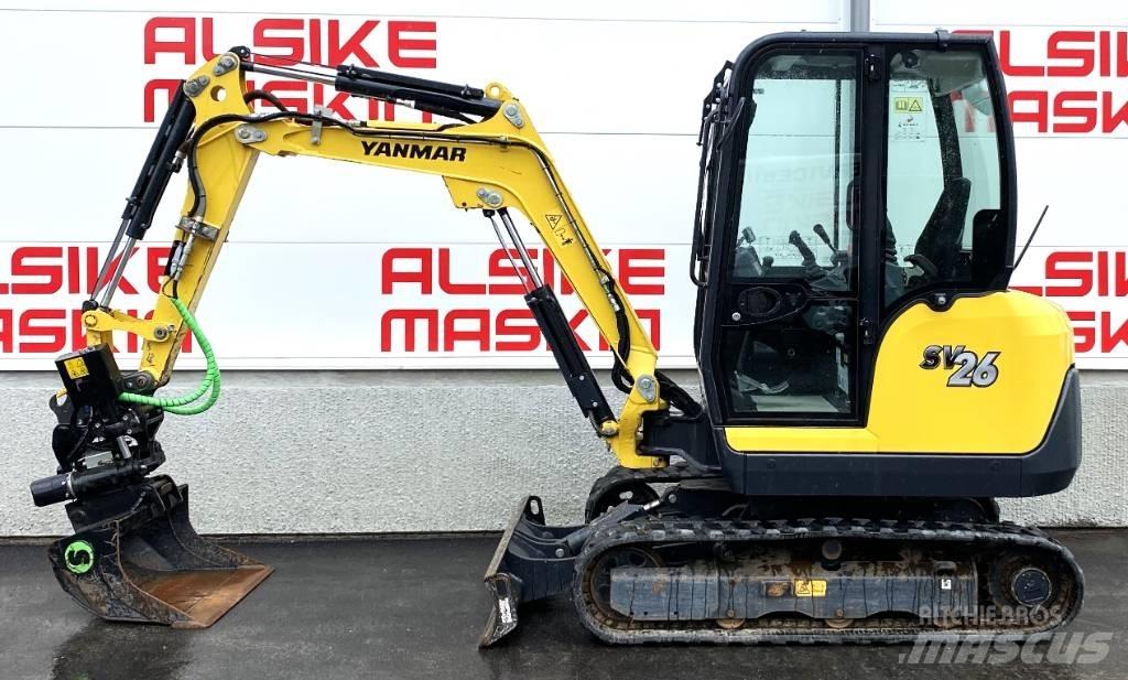Yanmar SV 26 Minigraafmachines < 7t