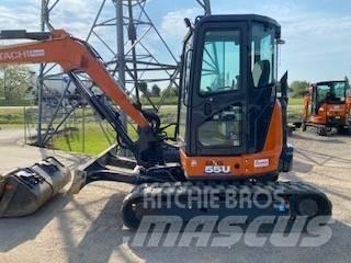 Hitachi ZX55U Minigraafmachines < 7t