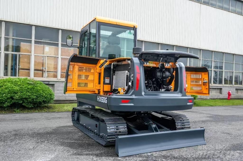 Hyundai HX 60 Wielgraafmachines