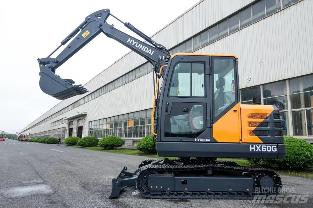 Hyundai HX 60 Wielgraafmachines