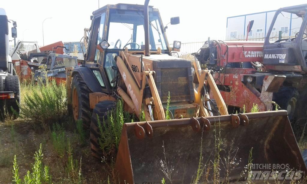 CASE 580 K Graaf-laadcombinaties