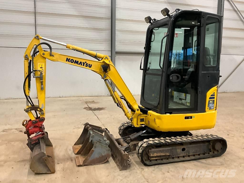 Komatsu PC 16 R-3 Minigraafmachines < 7t