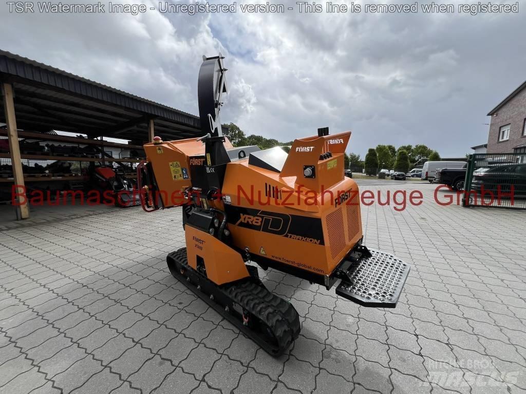  Först XR8D -Demo- Houtversnipperaars