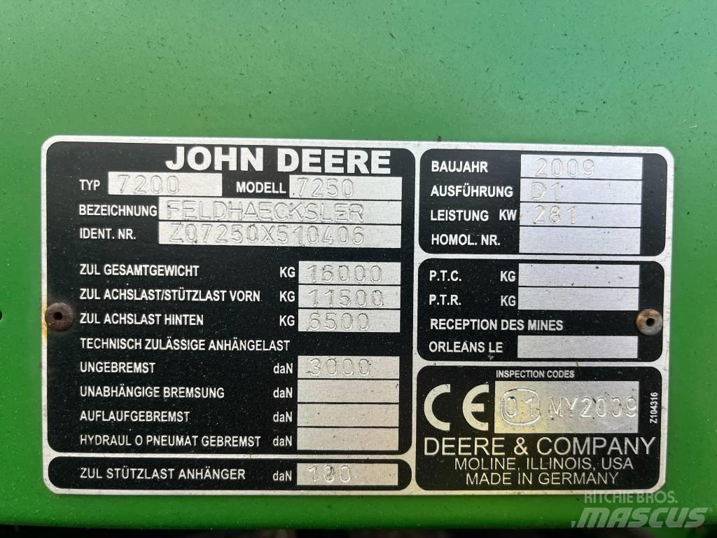 John Deere 7250 Zelfrijdende veldhakselaars