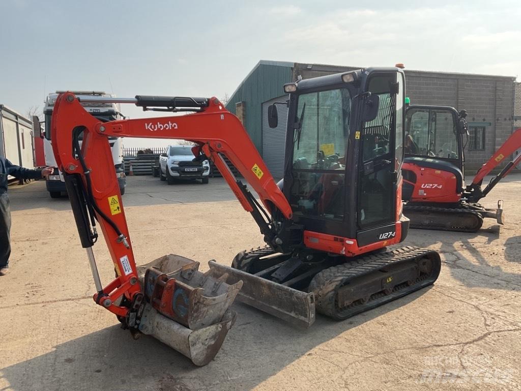 Kubota U27-4 Minigraafmachines < 7t