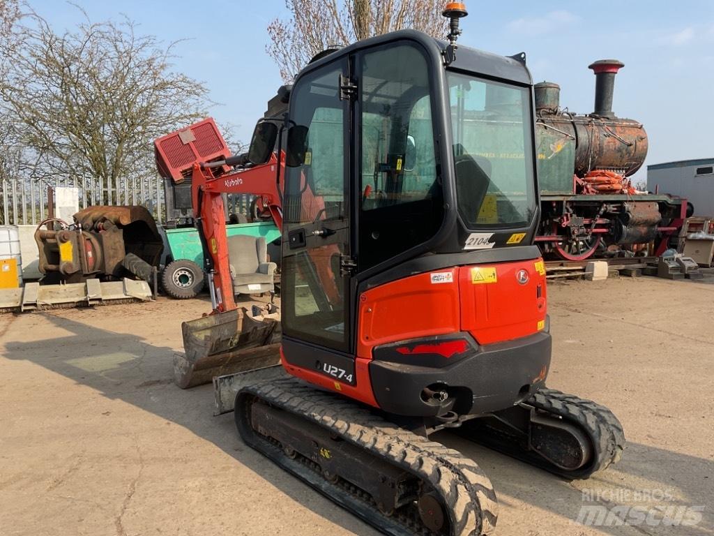 Kubota U27-4 Minigraafmachines < 7t