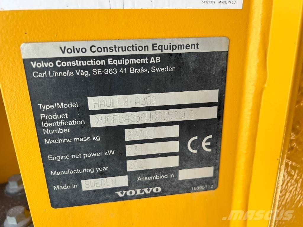 Volvo A25G Knik dumptrucks