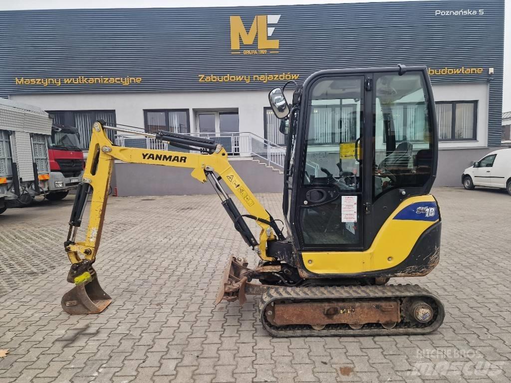 Yanmar SV 18 Minigraafmachines < 7t