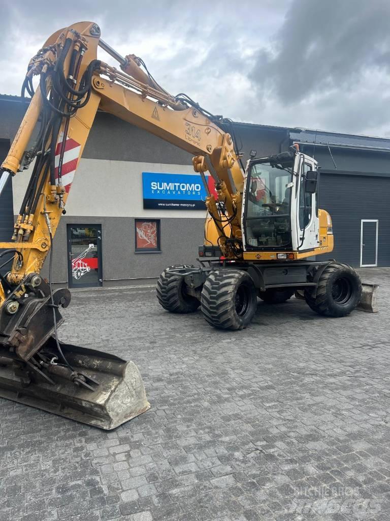 Liebherr 314 Wielgraafmachines