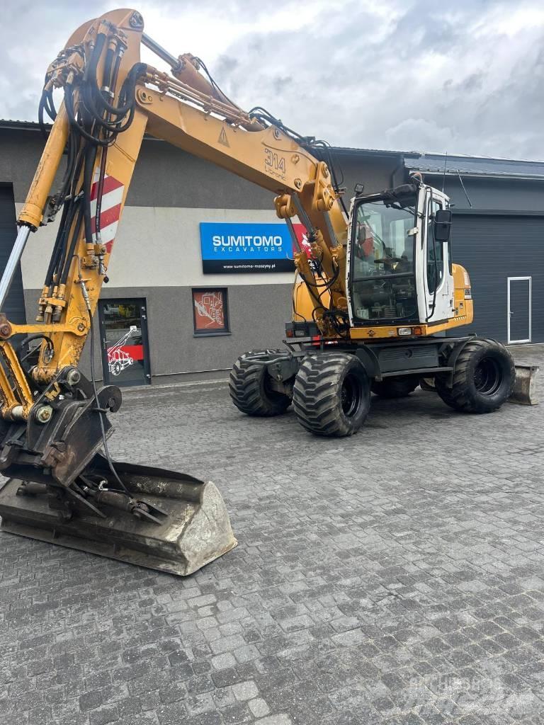 Liebherr 314 Wielgraafmachines