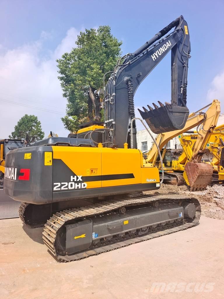 Hyundai HX 220 HD Rupsgraafmachines