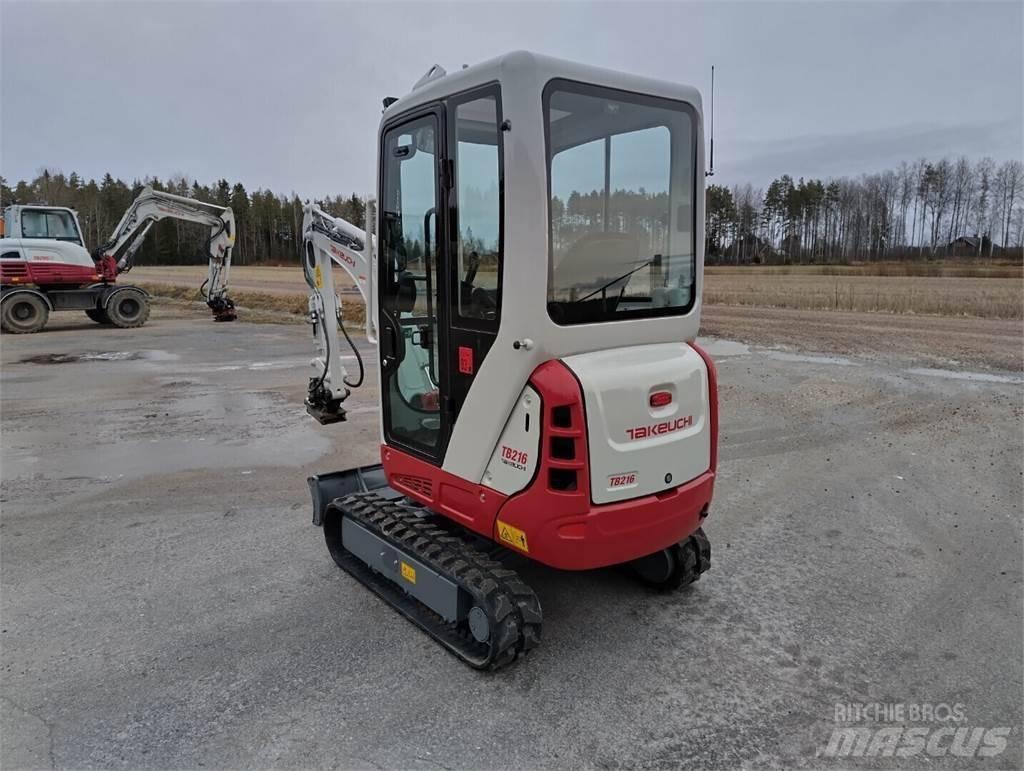 Takeuchi TB 216 Minigraafmachines < 7t