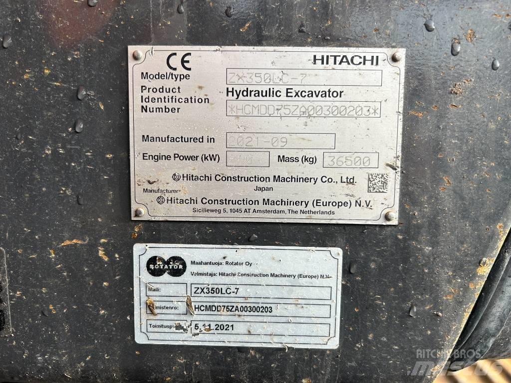 Hitachi ZX350LC-7 Rupsgraafmachines