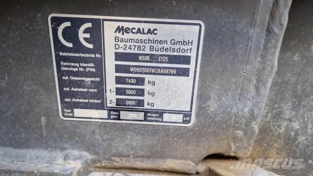 Mecalac AS700 Wielladers