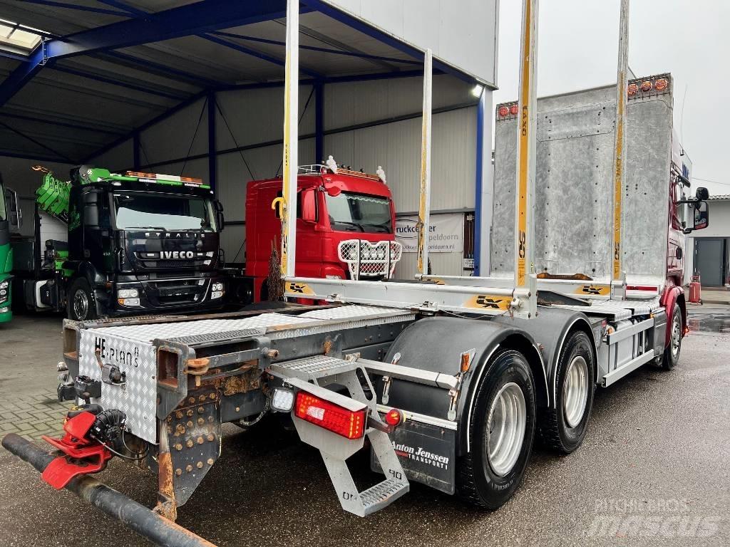Scania R730 V8 Hout-Bakwagens