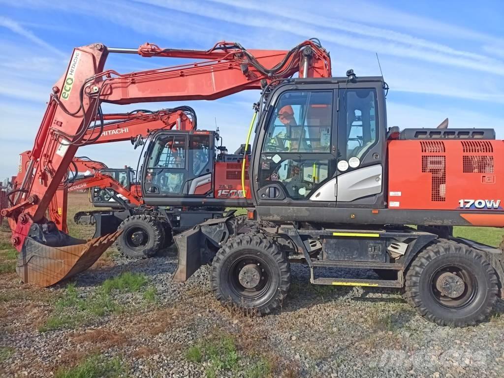Hitachi ZX170W Graaf-laadcombinaties