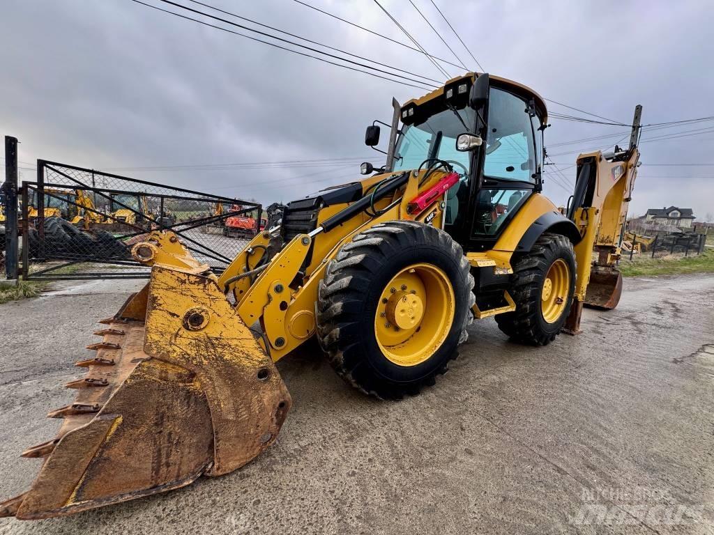 CAT 444F, JOYSTICK Graaf-laadcombinaties