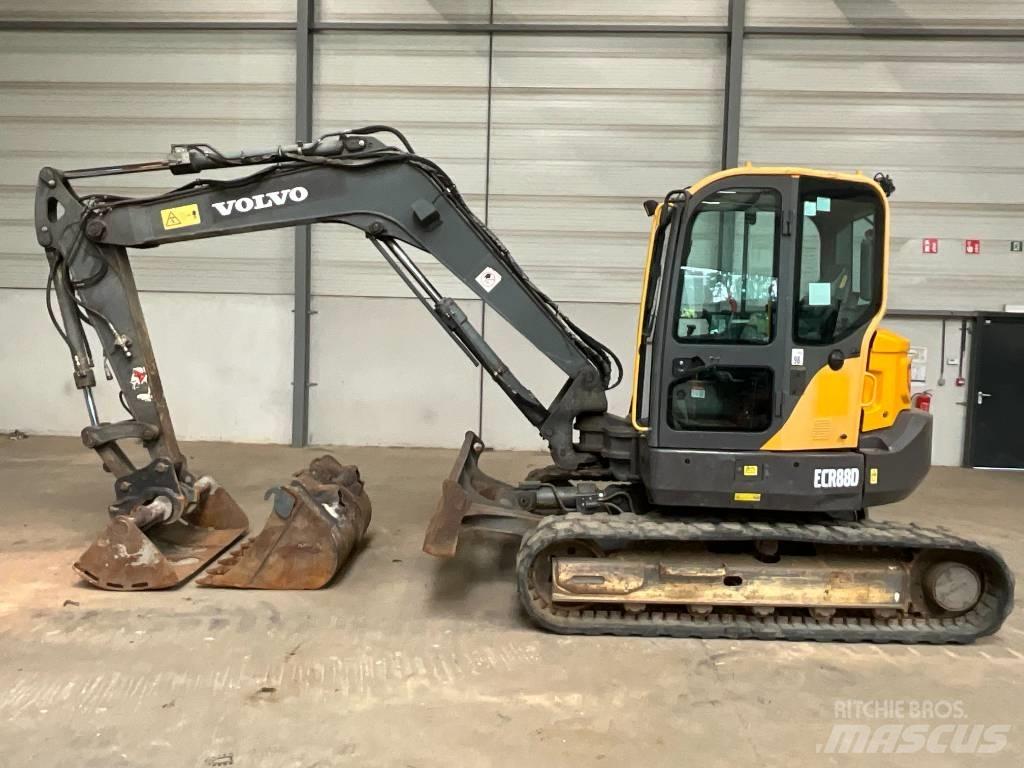 Volvo ECR 88 D Midigraafmachines 7t - 12t
