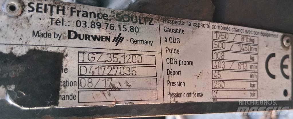 Mitsubishi FB 35 N Elektrische heftrucks