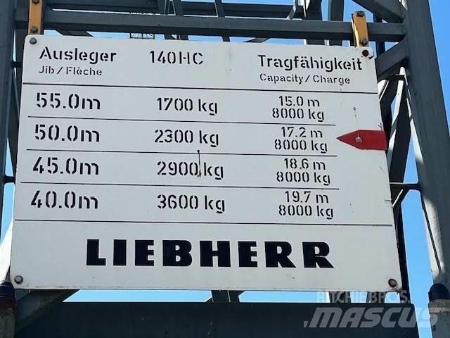 Liebherr 140 HC Torenkranen