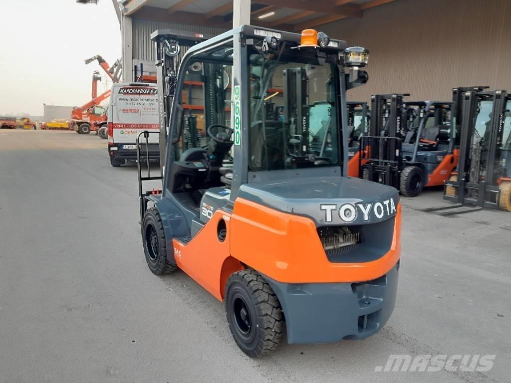 Toyota 52-8 FDF 30 Diesel heftrucks