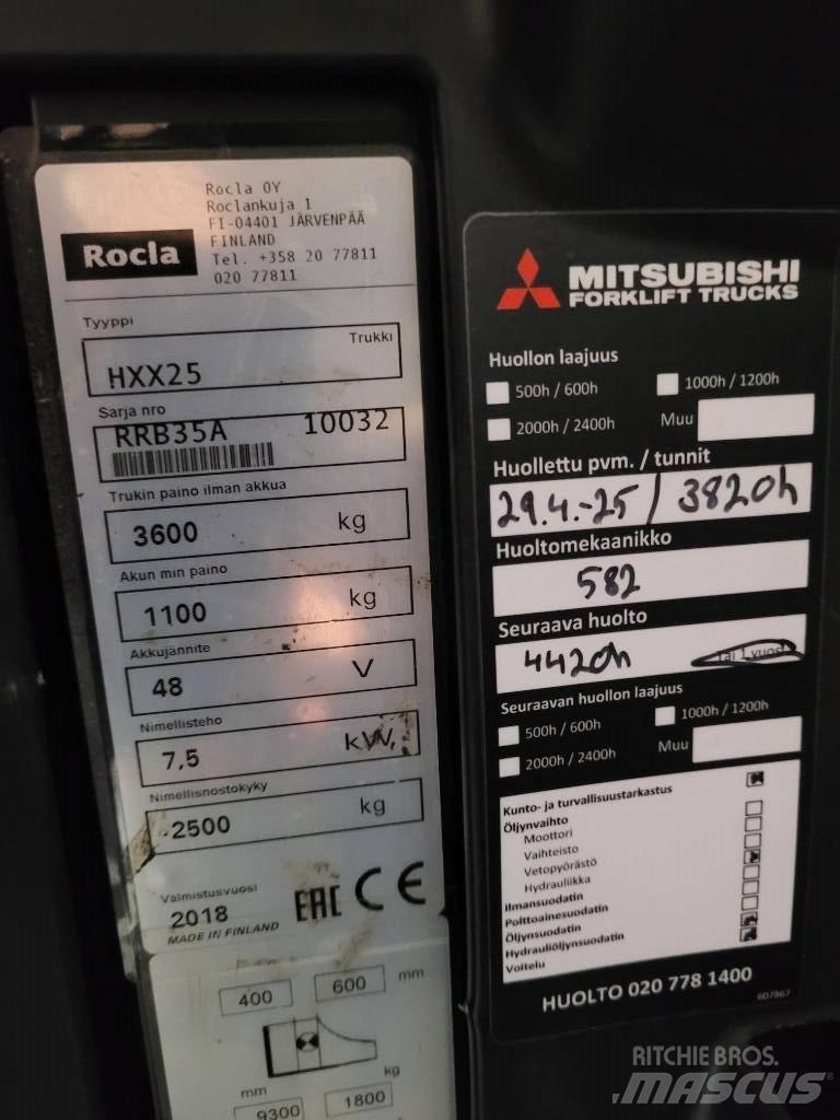 Rocla HXX25 Reachtruck voor hoog niveau