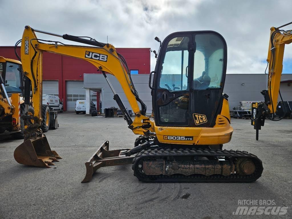 JCB 8035 Minigraafmachines < 7t