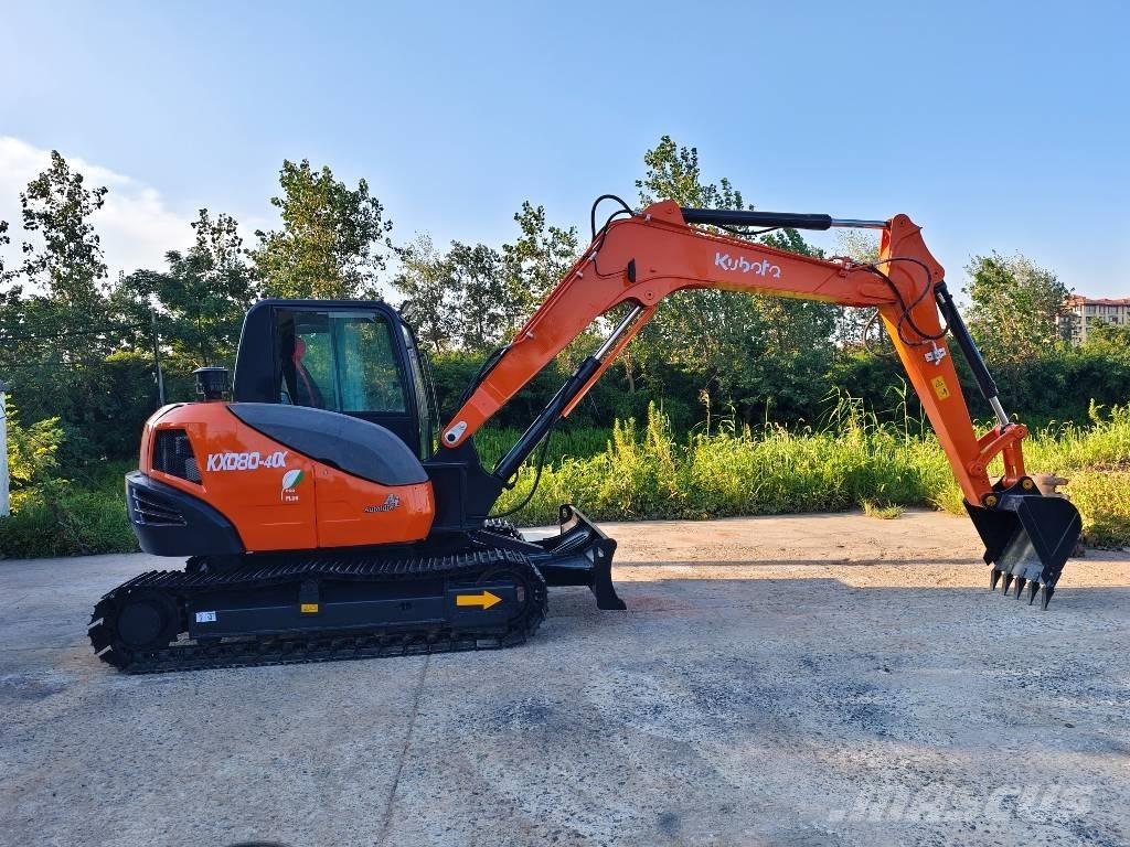 Kubota KX 080-4 CX Midigraafmachines 7t - 12t