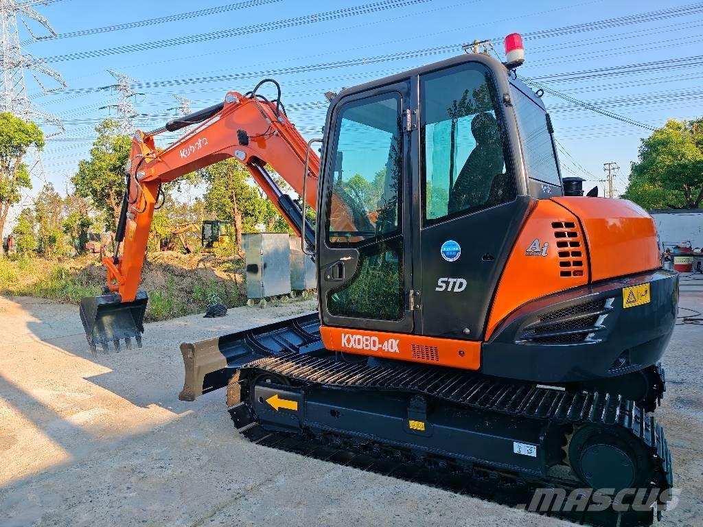 Kubota KX 080-4 CX Midigraafmachines 7t - 12t