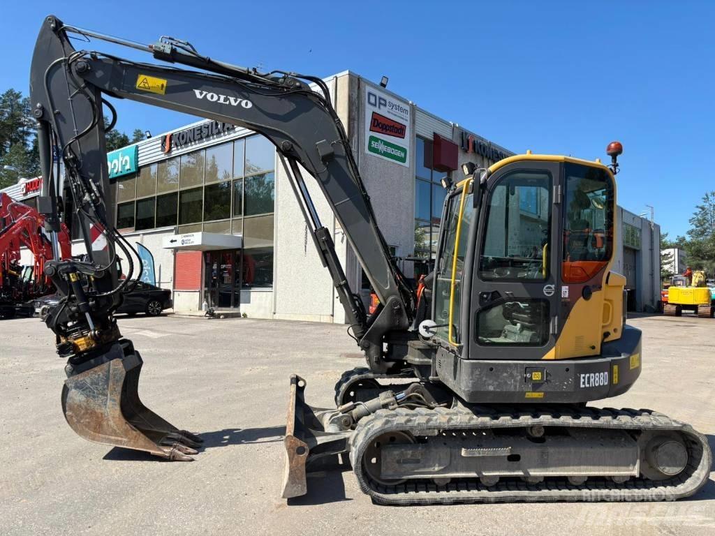Volvo ECR88D Midigraafmachines 7t - 12t