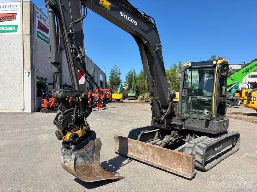 Volvo ECR88D Midigraafmachines 7t - 12t