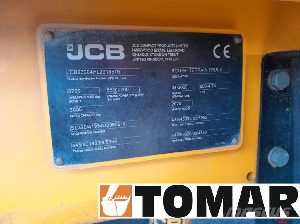 JCB 930-4 Vorkheftruck voor zwaar terrein