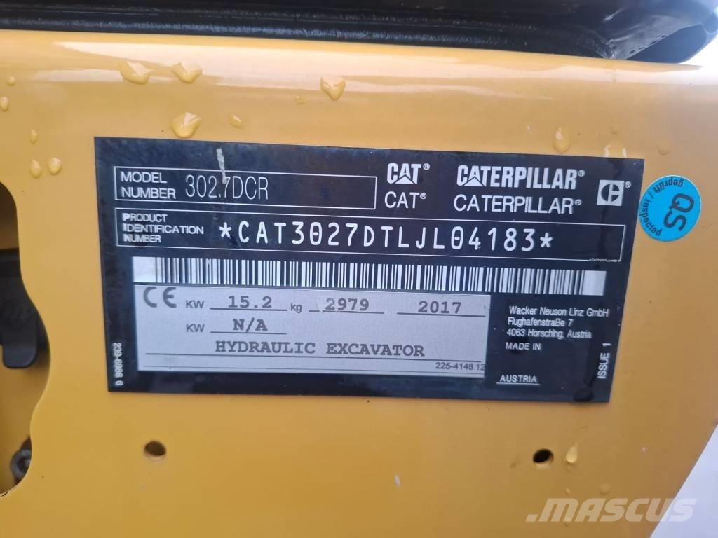 CAT 302.7 D CR Minigraafmachines < 7t