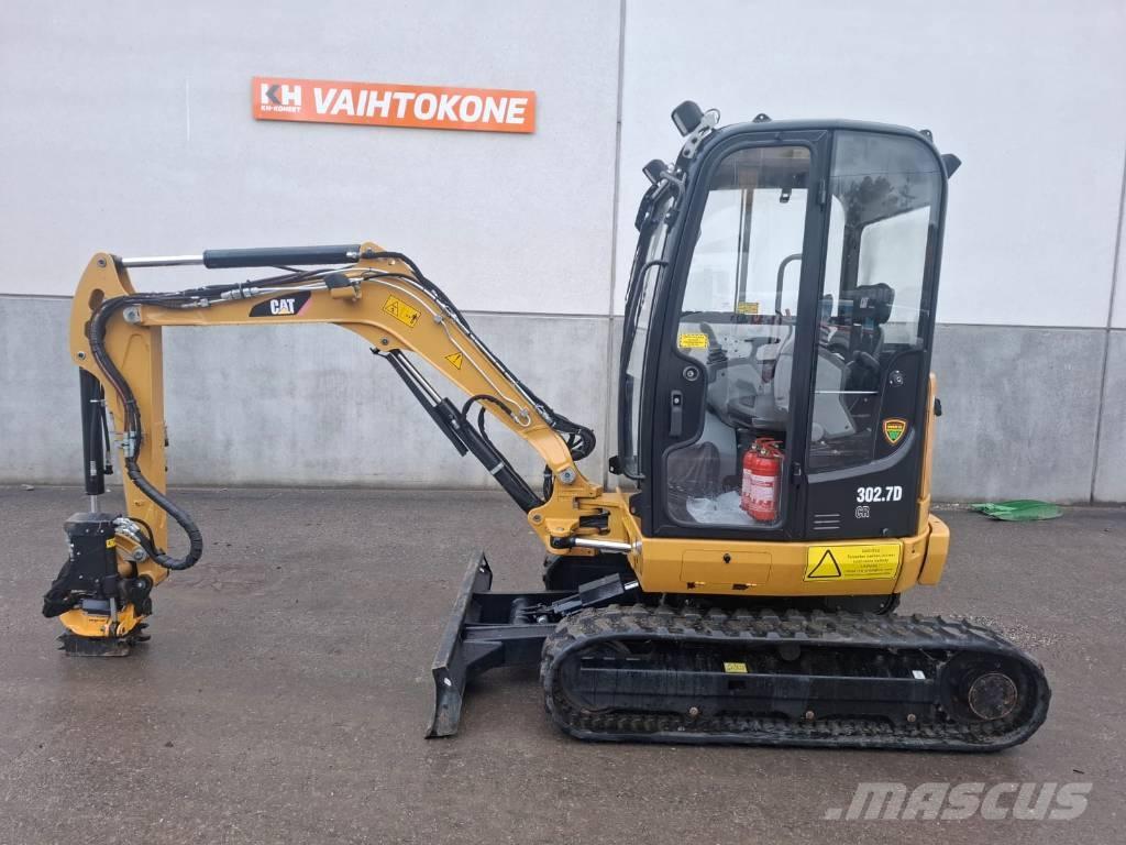 CAT 302.7 D CR Minigraafmachines < 7t
