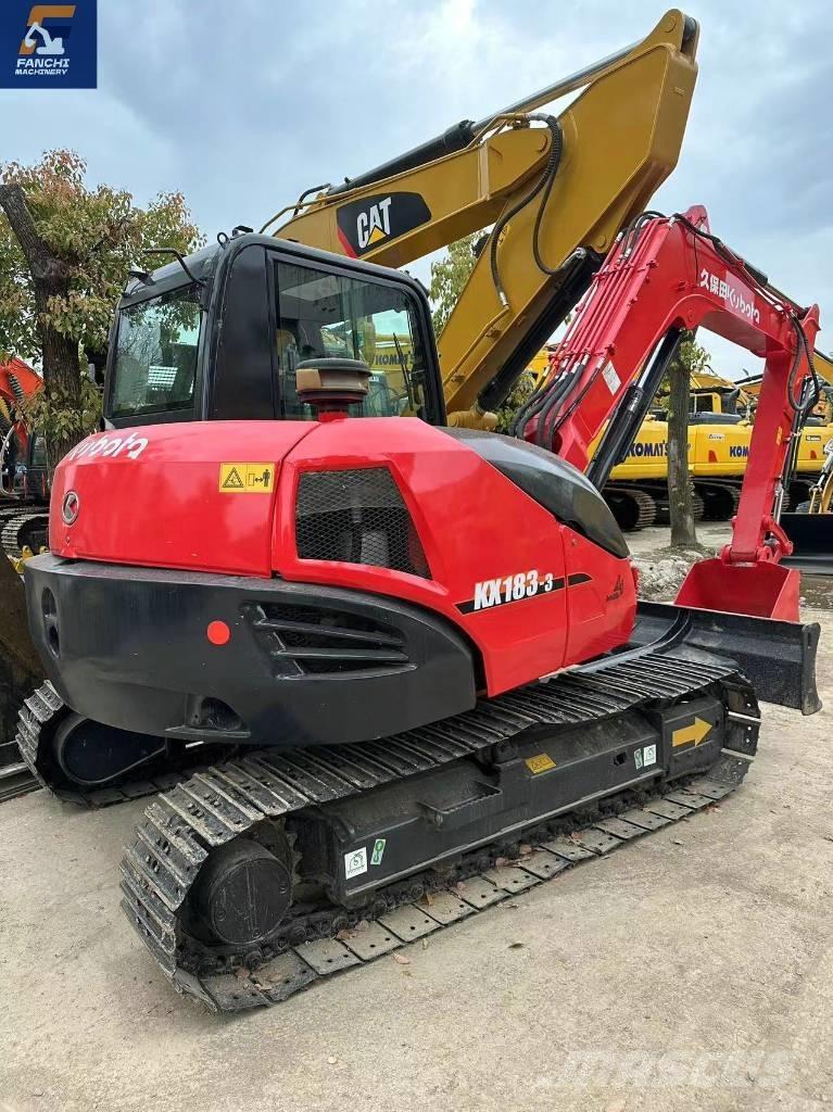 Kubota 183 Minigraafmachines < 7t