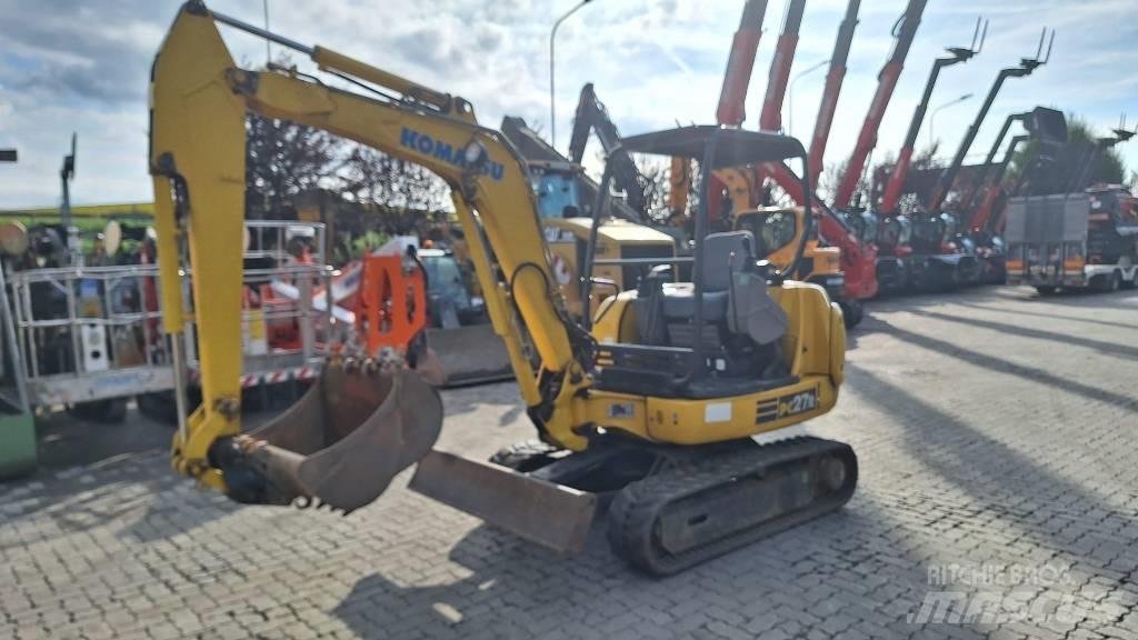 Komatsu PC27R-8 Minigraafmachines < 7t