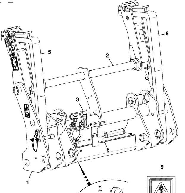 JCB 4 CX Snelkoppelingen