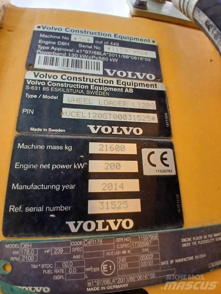 Volvo L 120 G Wielladers