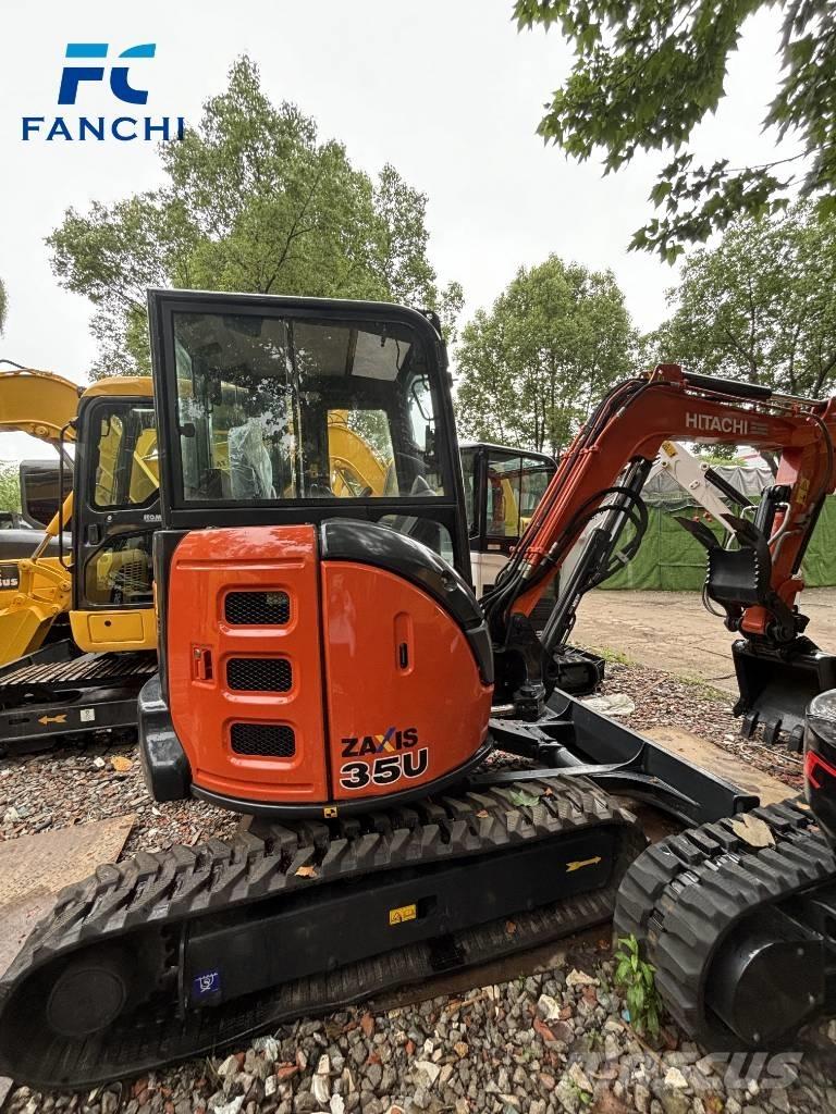 Hitachi 35u Minigraafmachines < 7t