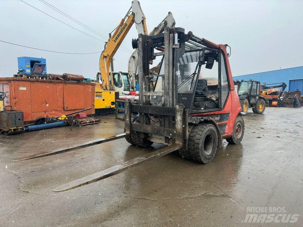 Linde H70D Diesel heftrucks