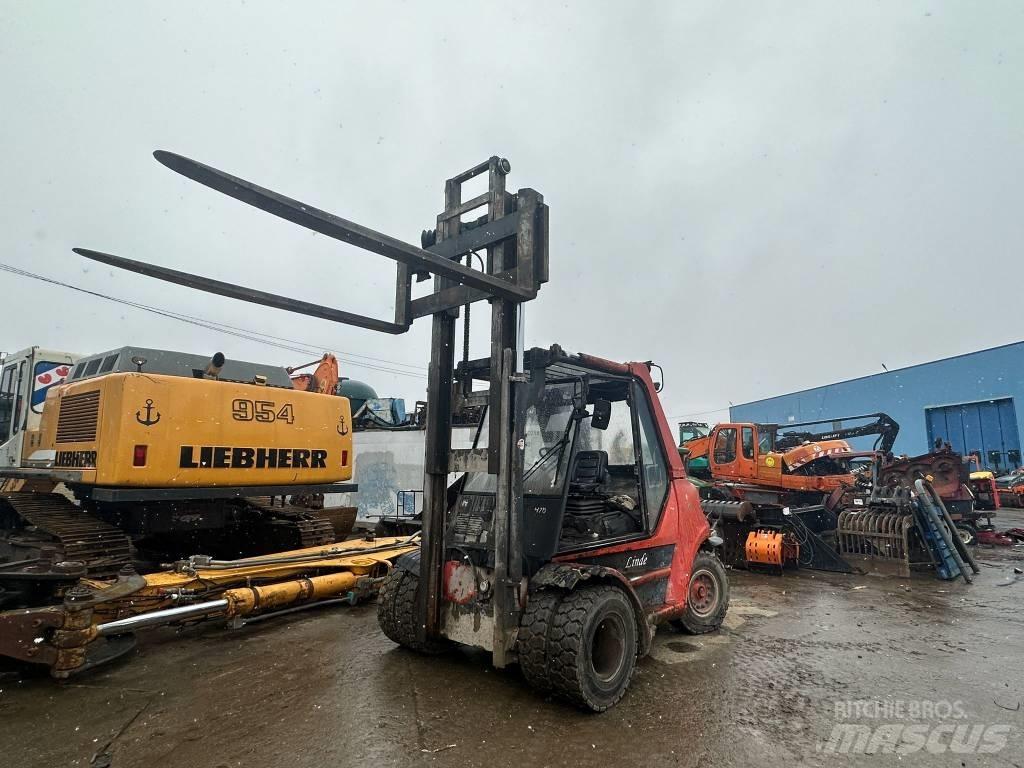Linde H70D Diesel heftrucks