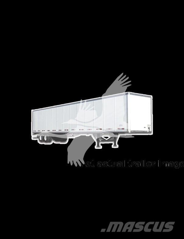 Wabash PLATE VAN Gesloten opbouw trailers