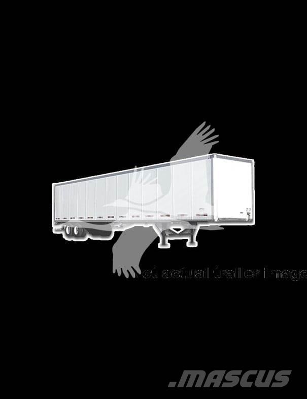 Wabash PLATE VAN Gesloten opbouw trailers
