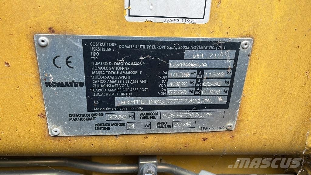 Komatsu WH 713 Verreikers